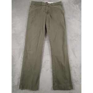 J Crew Pants Mens 32x32 Gray Flex Chino Straight Preppy Modern Pockets‎ A2